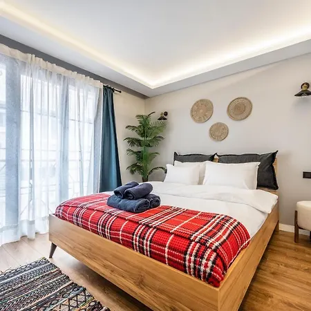 Artistically Designed 1br Flat With Ac In Cihangir *